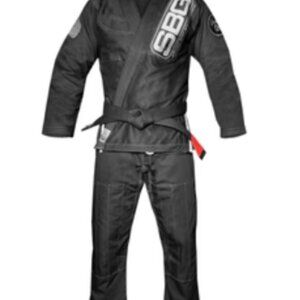 Fuji Sports Super Lite Jiu Jitsu Gi A0 Small Black SBG